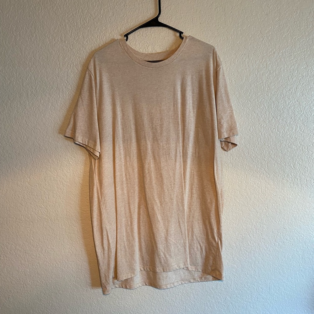 Tan/Cream shirt (Size: XL Tall)